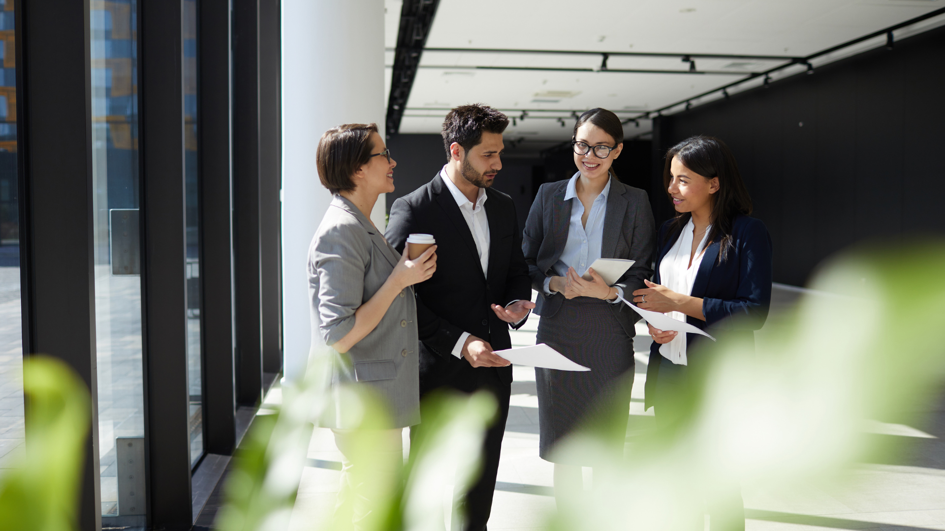 Group of employees in Finance